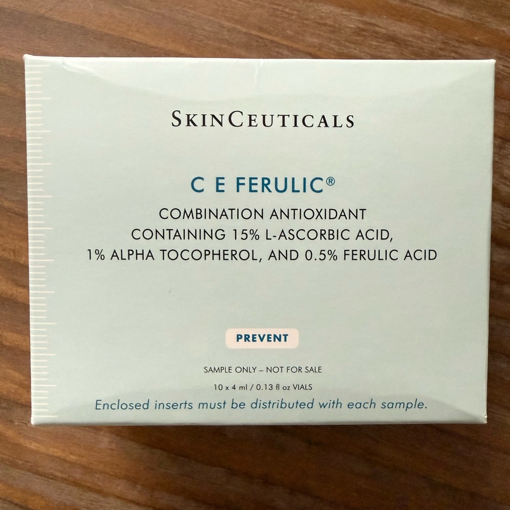 SkinCeuticals C E Ferulic 15% l-ascorbic acid (sample pack of 10 X 4ml VIALS)